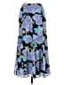 Coldwater Creek Floral Blue Formal Skirt Size XL - photo 2
