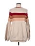 Vestique Color Block Tan Pullover Sweater Size M - photo 1