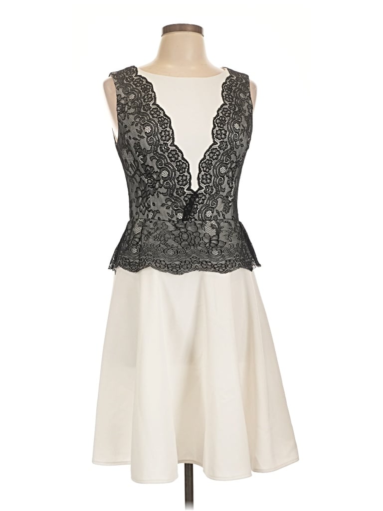 Pre-owned Betsey Johnson Cocktail Dress In Ivory
