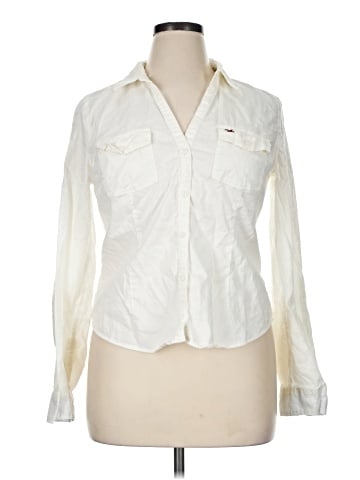 Hollister Long Sleeve Button-Down Shirt (view 1)