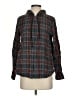 L.L.Bean 100% Cotton Plaid Gray Cardigan Size XS - photo 1