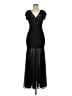 Betsy & Adam Black Cocktail Dress Size 6 - photo 1