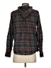 L.L.Bean 100% Cotton Plaid Gray Cardigan Size XS - photo 2
