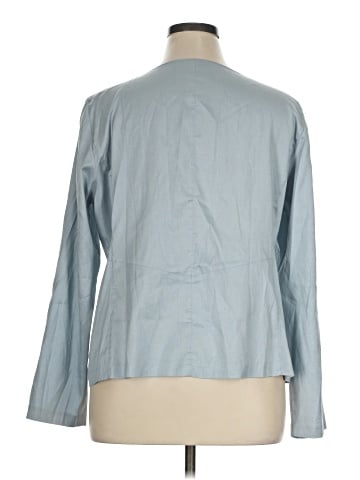 Eileen Fisher 3/4 Sleeve Silk Top (view 2)