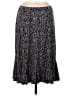 B. Moss Print Blue Casual Skirt Size M - photo 1