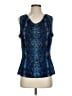 Calvin Klein Blue Sleeveless Blouse Size P (petite) - photo 1