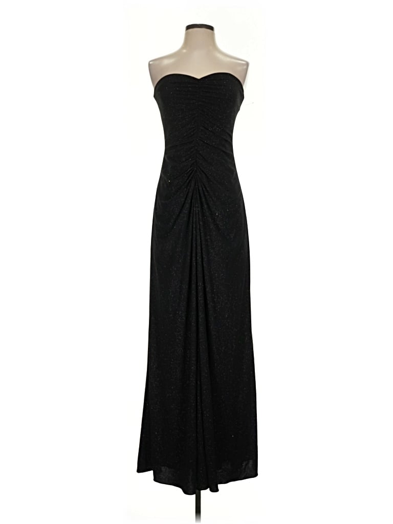 Pre-owned Caché Cocktail Dress In Black