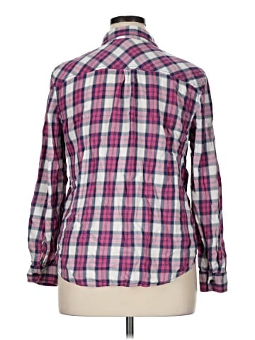 Faded Glory Long Sleeve Button-Down Shirt (view 2)
