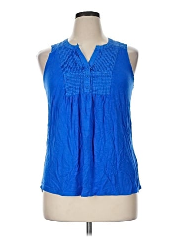 Cable & Gauge Sleeveless Blouse (view 1)