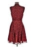 French Connection 100% Polyester Print Red Cocktail Dress Size 6 - photo 2