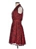French Connection 100% Polyester Print Red Cocktail Dress Size 6 - photo 5