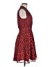 French Connection 100% Polyester Print Red Cocktail Dress Size 6 - photo 4
