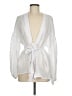 Assorted Brands 100% Cotton White Cardigan Size M - photo 1
