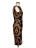 Cache Paisley Brown Cocktail Dress Size 0 - photo 4