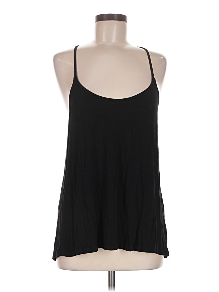 Pre-owned Lascana For Venus Tank Top Black Halter Neckline Tops