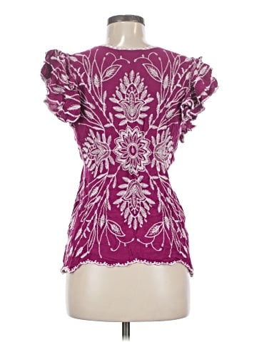 Solitaire Short Sleeve Blouse (view 2)