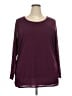 Coldwater Creek Burgundy Pullover Sweater Size 3X - photo 1