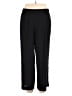 Halogen 100% Polyester Solid Black Casual Pants Size 1X - photo 1