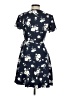 Fortune + Ivy Floral Blue Casual Dress Size M - photo 2