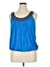 Grace Elements Blue Sleeveless Blouse Size XL - photo 1