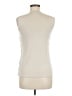 Ann Taylor Ivory Sleeveless Blouse Size M - photo 2