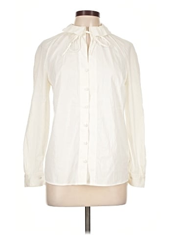 Akris Punto Long Sleeve Blouse (view 1)