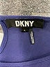 DKNY 100% Polyester Blue 3/4 Sleeve Blouse Size XL - photo 7