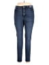 Angels Solid Blue Jeans Size 14 - photo 1