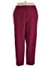 Talbots Solid Burgundy Casual Pants Size 24 - photo 1