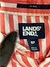 Lands' End Stripes Red Long Sleeve Button-Down Shirt Size 8 (petite) - photo 7