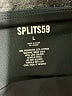 Splits 59 Color Block Black Active Pants Size L - photo 7