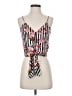 Leith 100% Polyester Red Sleeveless Blouse Size S - photo 1