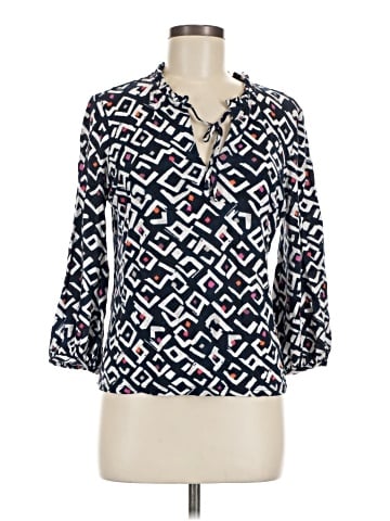 Nic + Zoe 3/4 Sleeve Blouse (view 1)
