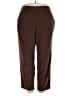 Sag Harbor Brown Casual Pants Size 22 - photo 1