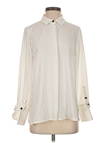 Zara Basic Long Sleeve Blouse (view 1)