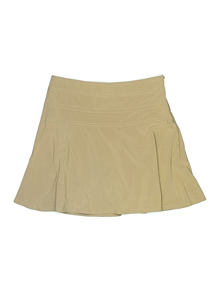 Pre-owned Athleta Active Skort In Tan