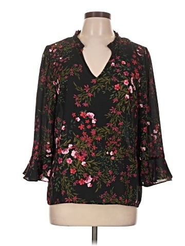 CeCe 3/4 Sleeve Blouse (view 1)