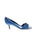 Sigerson Morrison Blue Heels Size 8 1/2 - photo 1