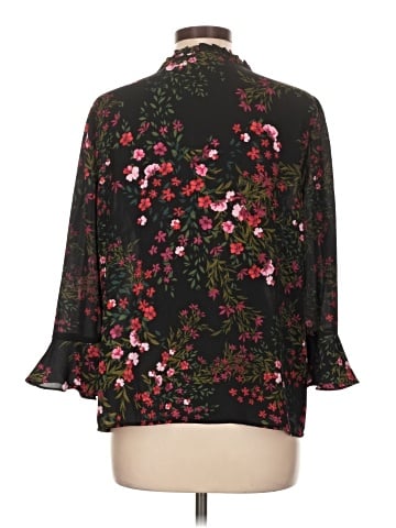CeCe 3/4 Sleeve Blouse (view 2)