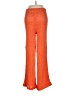 Zara 100% Polyester Orange Casual Pants Size M - photo 2