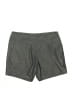 Nike 100% Polyester Chevron-herringbone Gray Khaki Shorts Size 2 - photo 1