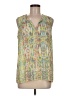 Daniel Rainn 100% Polyester Green Sleeveless Blouse Size M - photo 1