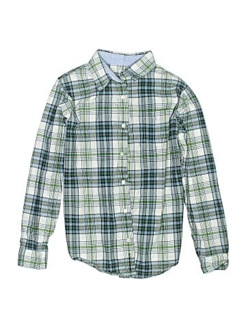 Janie and Jack Long Sleeve Button-Down Shirt (view 1)