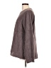 Cotton Bleu Gray Long Sleeve Top Size L - photo 5