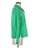 Halogen 100% Polyester Green Long Sleeve Blouse Size S - photo 4