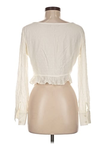 Nasty Gal Inc. Long Sleeve Blouse (view 2)