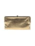 HOBO 100% Leather Gold Leather Clutch One size - photo 2