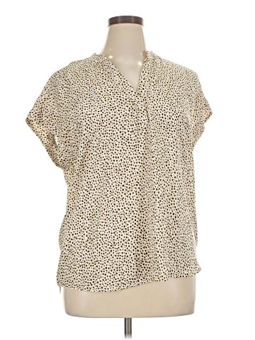 Cynthia Steffe Short Sleeve Blouse (view 1)