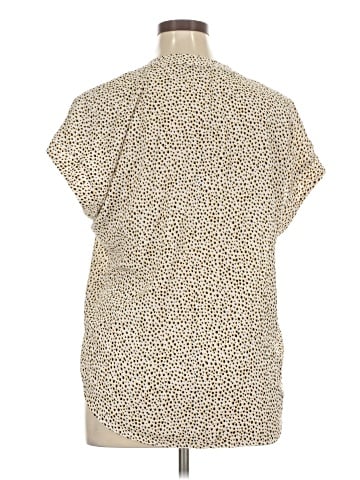 Cynthia Steffe Short Sleeve Blouse (view 2)