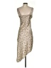 Forever 21 Metallic Gold Cocktail Dress Size S - photo 2